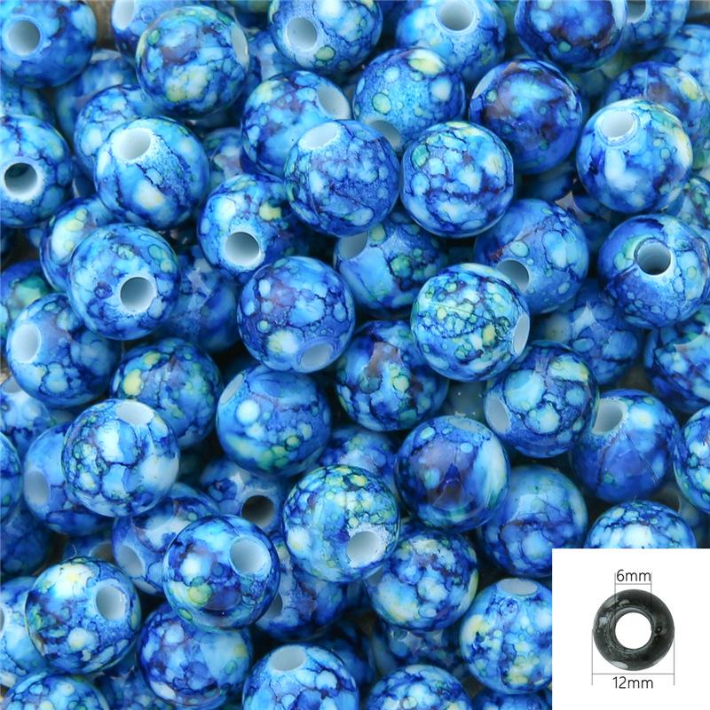 Креативные серьги, браслет, материал ABS 12 мм/10 мм/8 мм, 30/50/100 шт., искусственный жемчуг, ручная работа, аксессуары для украшений своими руками, акриловые цветочные круглые бусины