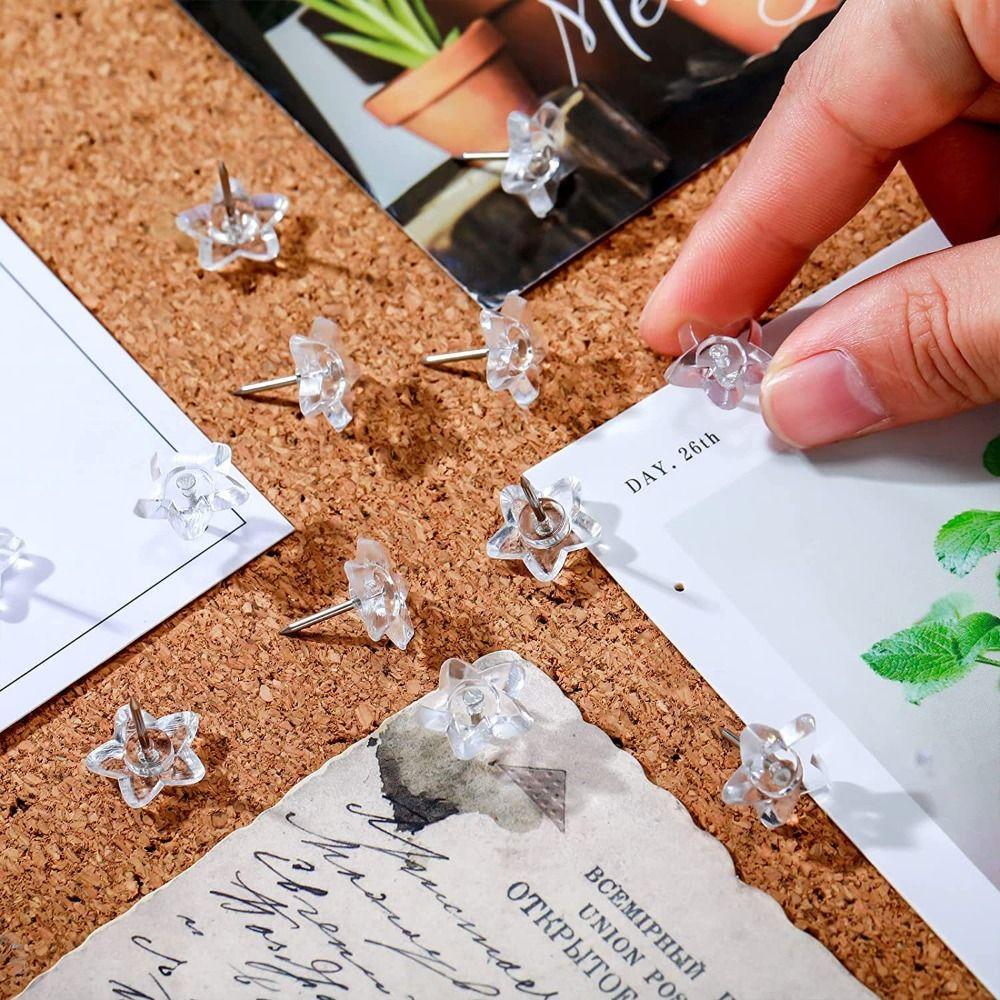 Supplies School Office Stationery Board Pins Pentagram Tacks Push Pins Thumb Tacks Wall Studs