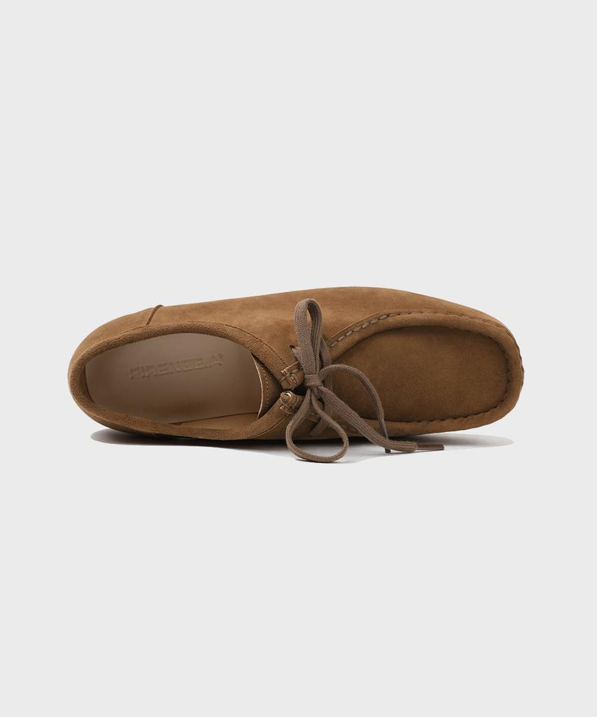 Firenze Atelier [Vibram] Olins_Moflex Outsole Tyrolean 9007 [Mid Brown Suede]