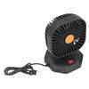 USB Car Fan ABS 360 degrees  Rotatable Single Headed USB Charging Mini Car Cooling Fan 5V 2A