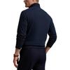 Polo Ralph Lauren Однотонный свитшот с длинным рукавом на молнии до середины, с вышивкой логотипа, мужской, темно-синий 710890534-028