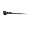 X Autohaux 4/5/10 Pcs Car Rocker Switch 12V-24V ON-OFF 2 Wires Rectangle Latching SPST ON-Off Snap Type Rocker Switches Relays