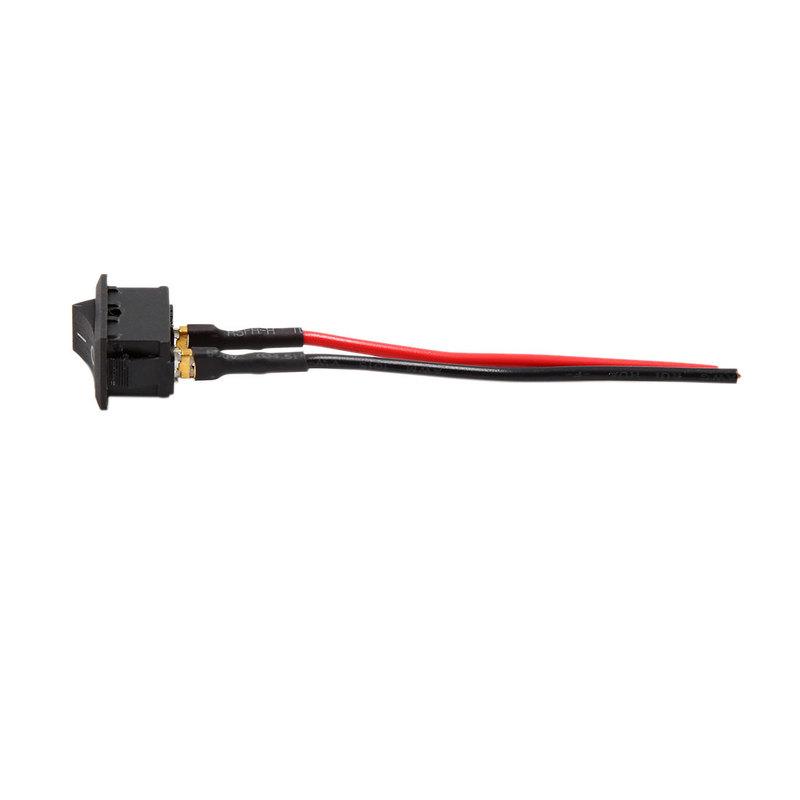 X Autohaux 4/5/10 Pcs Car Rocker Switch 12V-24V ON-OFF 2 Wires Rectangle Latching SPST ON-Off Snap Type Rocker Switches Relays