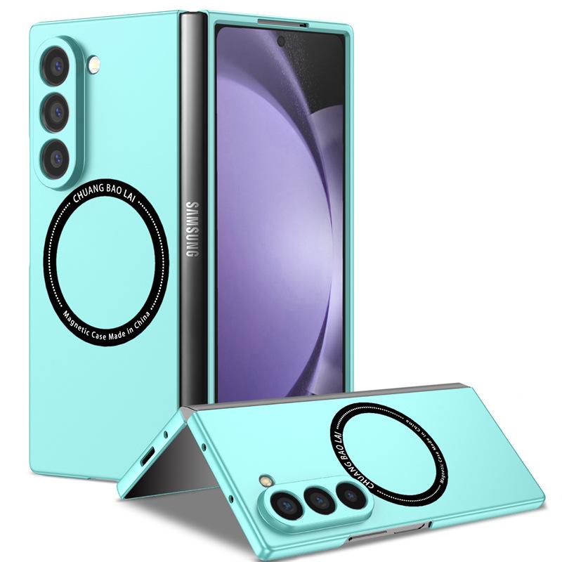 Совместимый с складным телефоном Samsung Z Fold7 чехол Magsafe магнитный Galaxy Z Fold6 противоударный защитный чехол