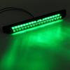 Зеленый 8-дюймовый 18-светодиодный боковой габаритный фонарь для лодки, полоса заднего противотуманного фонаря, водонепроницаемый для грузовика, прицепа, грузовика RV, 12 В/24 В, автомобильные аксессуары