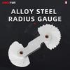 Радиусный шаблон R калибр R1-6,5 7-14,5 15-25 26-80 радиусный калибр пластина галтель наружный внутренний вогнутый выпуклый Измерительные инструменты