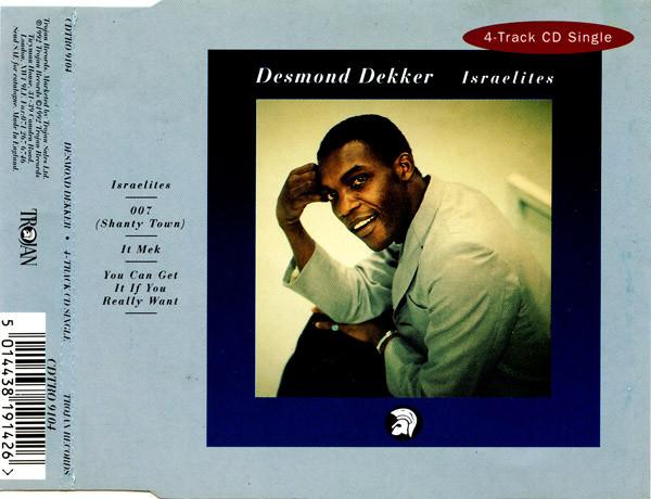 CD ДЕСМОНД ДЕККЕР Israelites CDTRO9104 Trojan Records 1992 Европа Регги Ска Даб Б/у