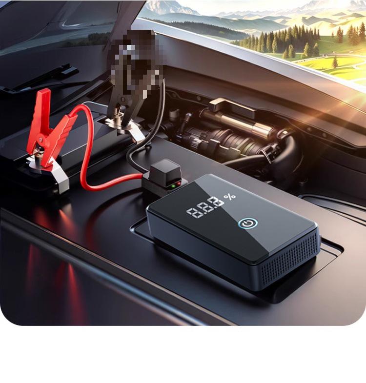 All-in-One Car Jump Starter & Inflator with Strong Start