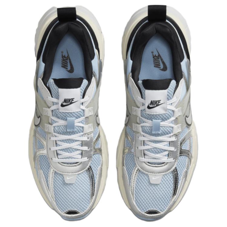 Nike V2K Run Psychic Blue Metallic Silver Женские кроссовки Черный Синий-Оттенок HF1876-400