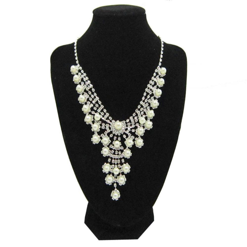 Holder Velvet Jewelry Packaging Necklace Display Rack Jewelry Display Stand Necklace Holder