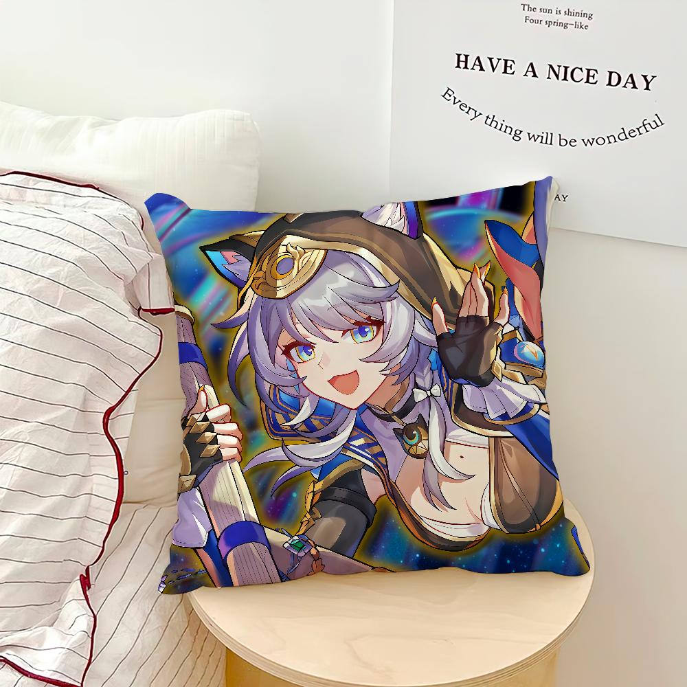 Игра милый Honkai Star Rail Шифр наволочка Удобная мягкая Наволочка для дивана Гостиная Домашний декор Защитные чехлы