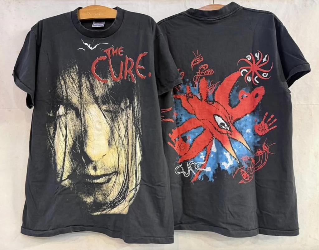 Винтажная футболка THE CURE The Wish Tour Концерт 90-х Группа XL Однострочный шов РЕПРИНТ