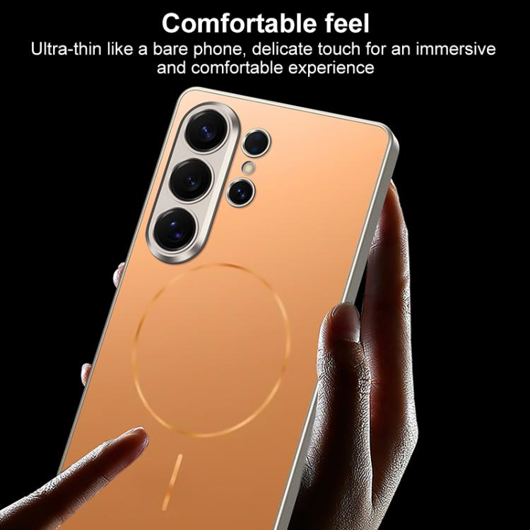 AG‑Craft Skin‑Feel Full‑Coverage Magnetic Anti‑Fingerprint Ultra‑Thin Phone Case For Samsung Galaxy S26 Ultra 5G