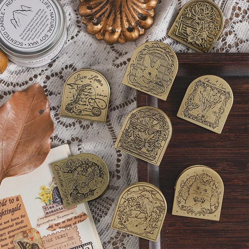 Металлические зажимы Yuezhen Star & Forest Night Retro для канцелярских принадлежностей и справочников