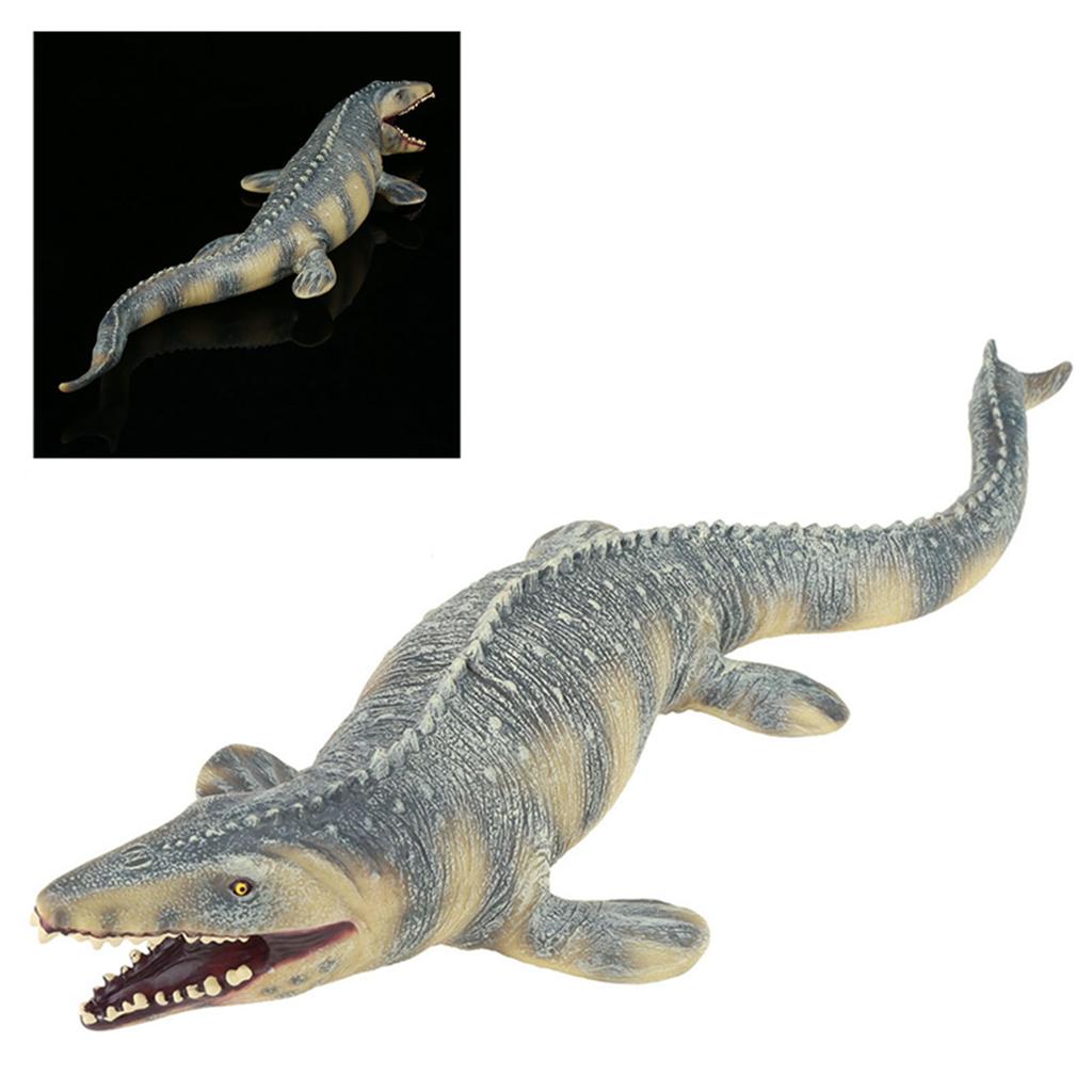 45CM Realistic Mosasaurus Dinosaur Animal Model Figure Kids Toys Christmas Gift