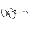 High Performance Big Size Square Shape Glasses Women Blue Light Blocking Transparent Men's Glasses Computer Glasses