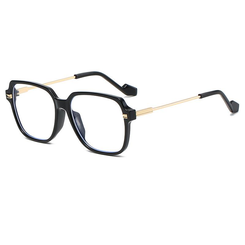 High Performance Big Size Square Shape Glasses Women Blue Light Blocking Transparent Men's Glasses Computer Glasses