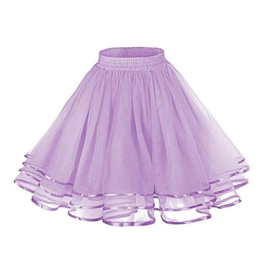 Юбка-подъюбник для девочек из пышного тюля с эластичной завышенной талией, пышная 3-слойная юбка из тюля, юбка на атласной подкладке, платье-юбка