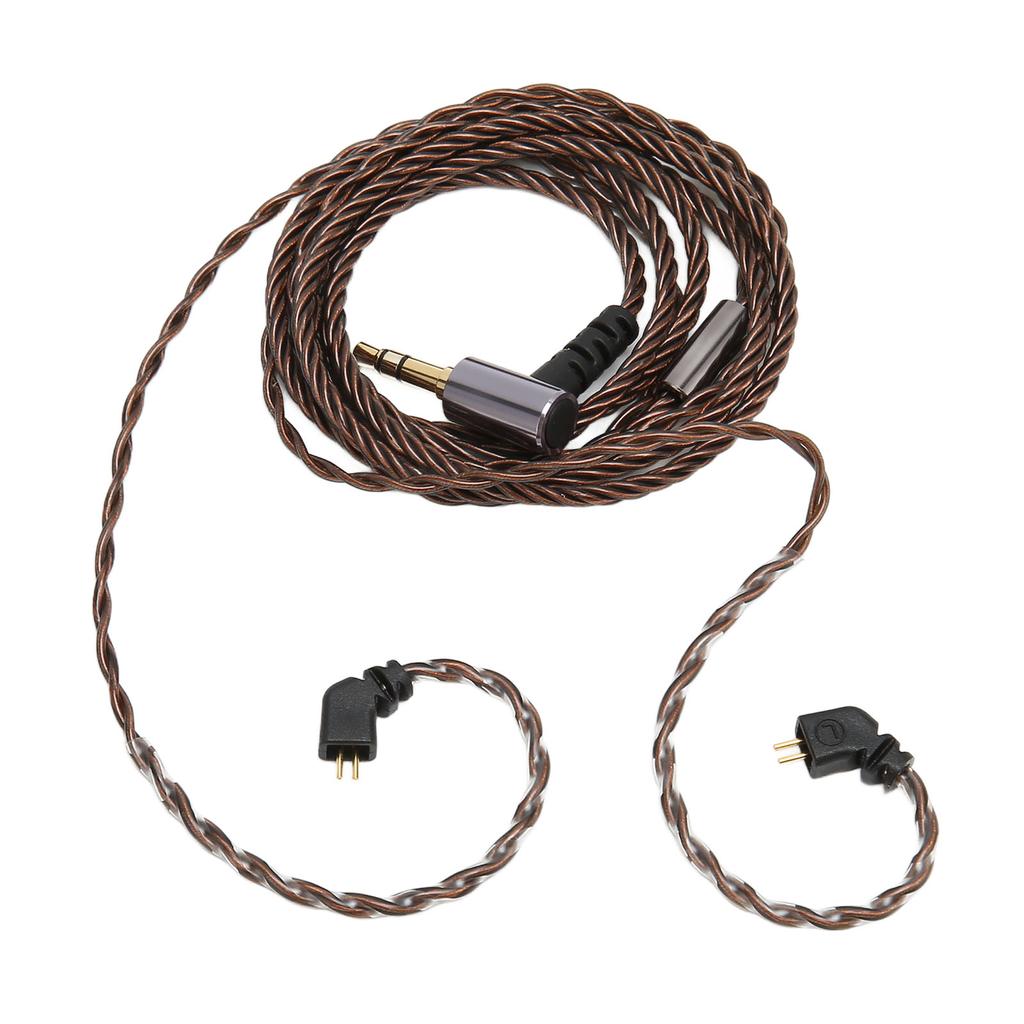 Запасной кабель для наушников, бескислородный медный кабель для наушников TFZ TRN AS10 AS06 AS10 ZST