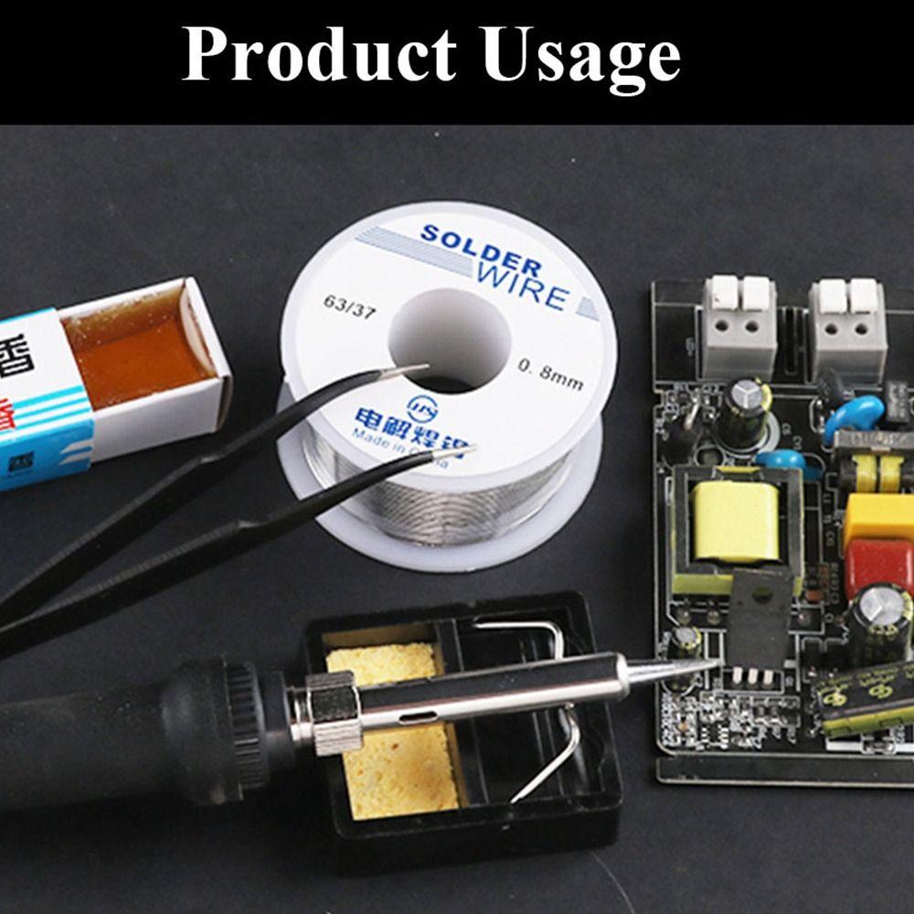 Низкотемпературная припойная проволока с сердечником из канифоли Проволока для пайки 0,8/1,0 мм Сварочная оловянная проволока Материалы для сварки