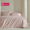 Sondeson Pink Pure 100% Silk Bedding Set Healthy Skin Beauty Queen King Duvet Cover Flat Sheet Pillowcase Bed Linen For Sleep