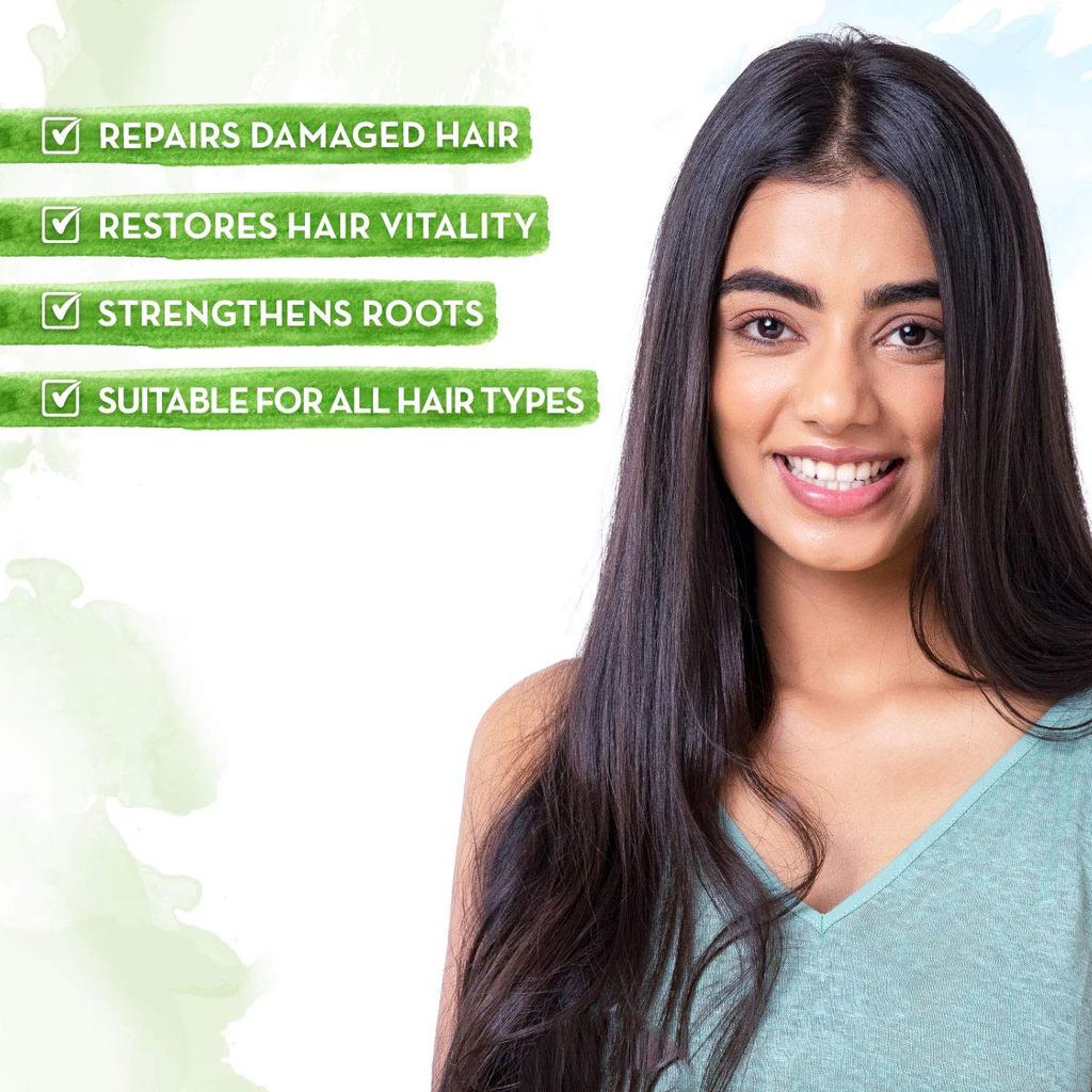 Mamaearth Рисовое масло для волос с рисовыми отрубями и кокосовым маслом для поврежденных, сухих и вьющихся волос – 150 мл