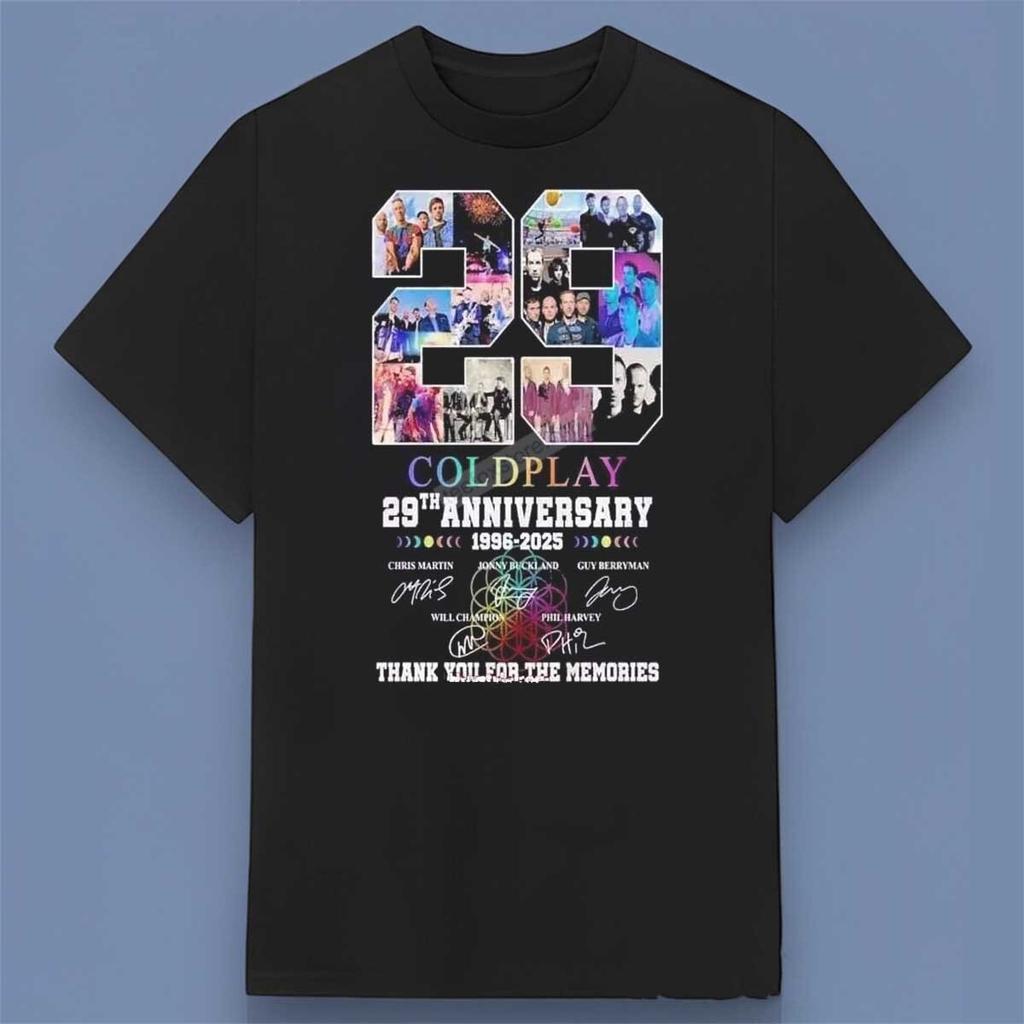 SALE HOT!!! Coldplay 29 Anniversary 1996-2026 Shirt All Size S-4XL