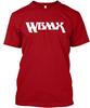 Красная футболка WBMX Сделано в США Размеры от S до 5XL