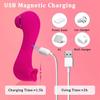 2-in-1 Sucking Vibrator with Tongue Licking 10 Modes Vagina Clitoris Stimulator Oral Sucker Erotic Sexy Sex Toy for Women