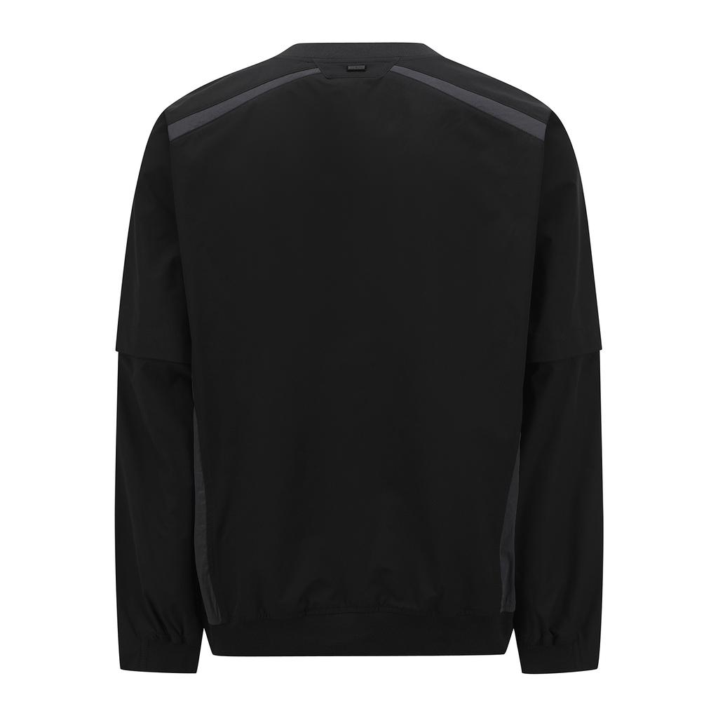 Anew Golf M Round Neck Anorak Jk_Bk
