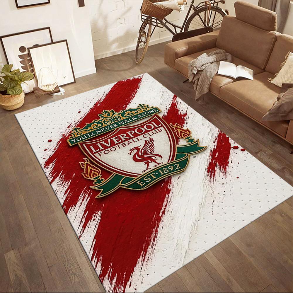 Liverpool Football Club Floor Mat Perfect For Bedrooms Hallway Playrooms Entryway Antislip Carpet Anime Office Decor Spiritual Gift
