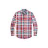 Polo SS24 Pointed Collar Plaid Pattern Single-Breasted Long Sleeve Shirt Men Shirts Multicolor MNPOWOV16823326-999