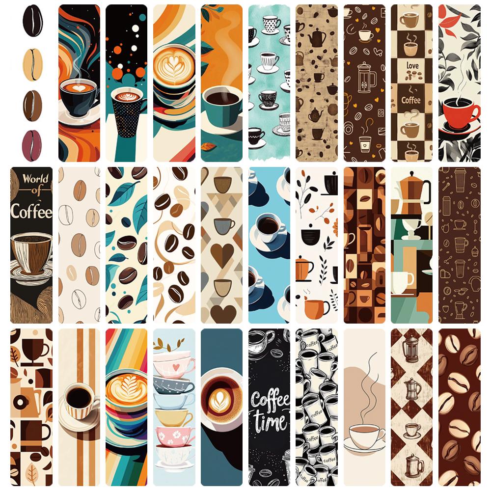 30PCS Cartoon Funny Wacky Penguin Bookmarks Creative Notebook For Home Aesthetic DIY Reading Waterproof Office Bookmarks