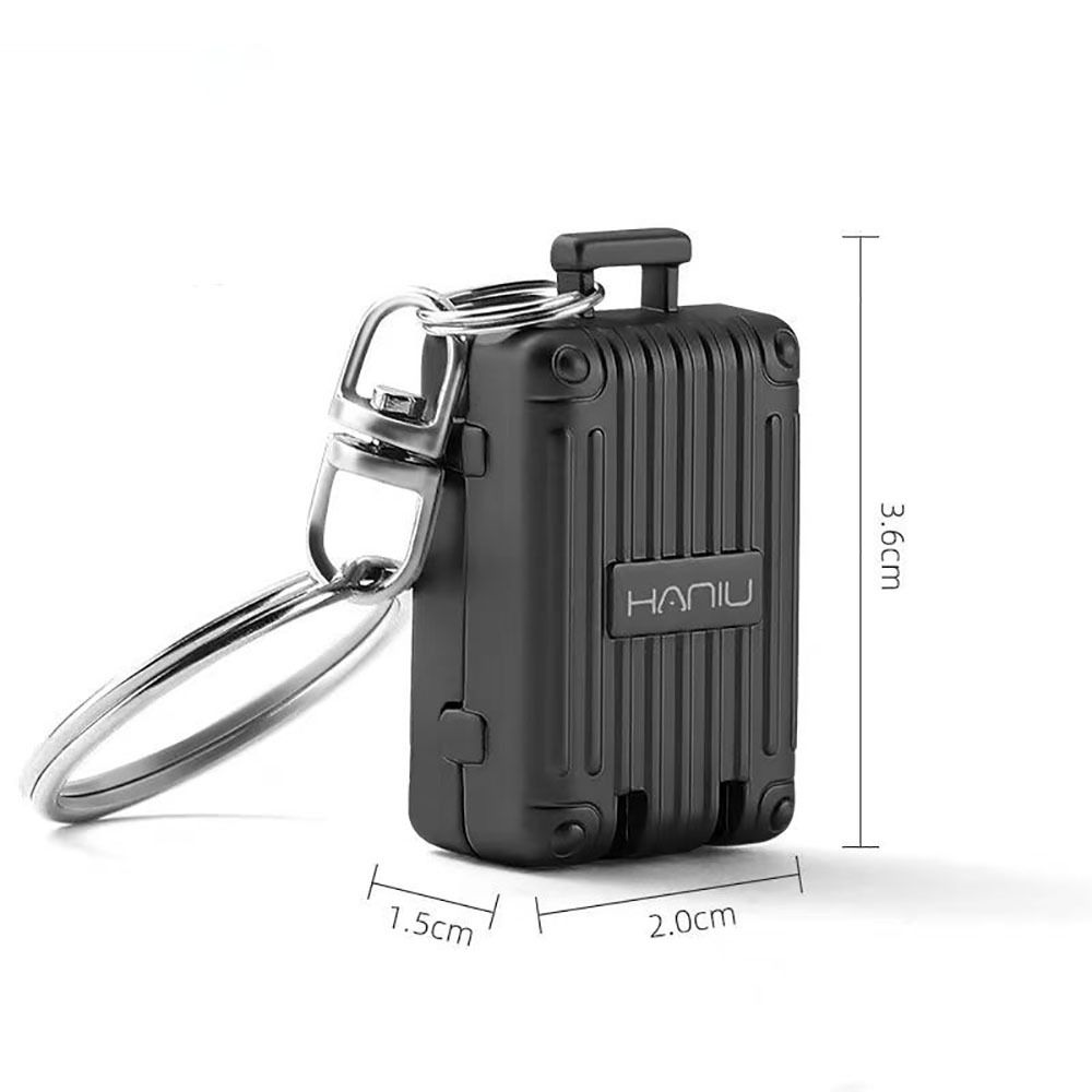 Мини-щипчики для ногтей из нержавеющей стали, складные кусачки для ногтей, новый брелок для багажного отделения