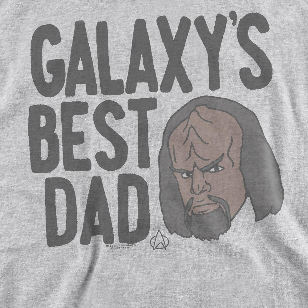 Star Trek: The Next Generation Unisex Adult GalaxyÂ´s Best Dad Sweatshirt