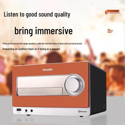 Мини-стереосистема Philips TAM5208 HIFI с Bluetooth и CD, китайская вилка (адаптер в комплекте)