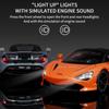 1/24 масштаб McLaren 720S спортивный автомобиль литой модели игрушки имитация литой машины со звуком и светом инерционный механизм декоративные игрушки мальчики подарок