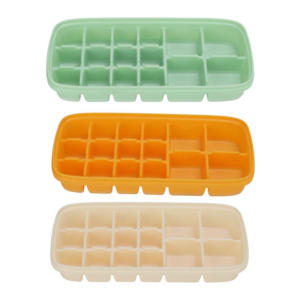 Форма для льда для офиса и дома, большая емкость для приготовления льда, мягкая многоразовая силиконовая форма для льда для напитков
