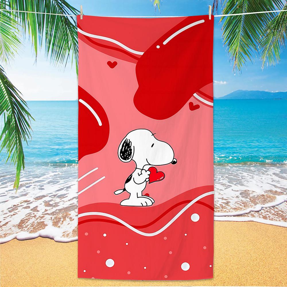 Popular Microfiber Beach Towel Cartoon Children'S Class A Beach Towel Summer Beach Towel