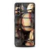 Baseball Phone Case For Samsung Galaxy S23 Ultra S22 S21 S20 FE 5G S10 S10E S9 S8 Plus Note 20 Soft Silicone Cover Bumper