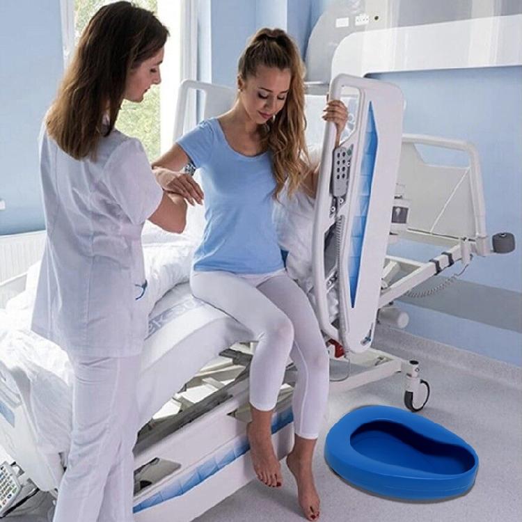 Портативные судна для пожилых женщин, Легко моющиеся, Прочные пластиковые судна, Большие судна для лежачих больных