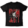 Винтажная футболка Bon Scott Подарок для фанатов Хлопок Черный Полный размер Мужская футболка CM119 Унисекс футболка