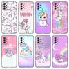 Милый чехол для телефона с радужным единорогом для Samsung Galaxy A21 A30 A50 A52 S A13 A22 A32 4G A23 A33 A53 A73 5G A12 A31 A51 A70 A71 A72