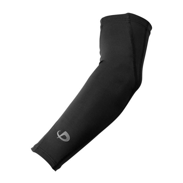 Phiten Sports Sleeve X30 (Arm) 2-Pack, M, Black/Black