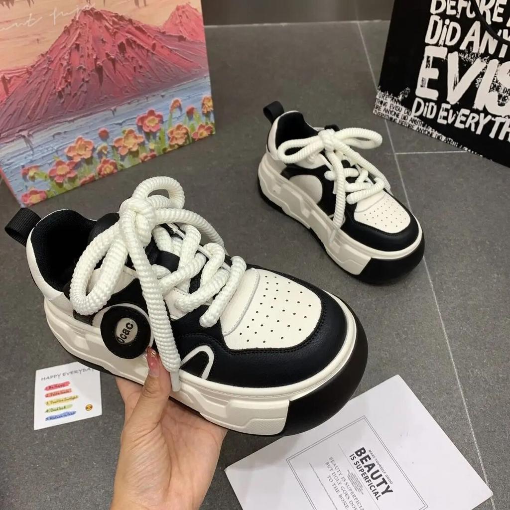 Милые женские кроссовки на платформе, осенние разноцветные повседневные кроссовки, дышащая модная роскошная дизайнерская женская обувь