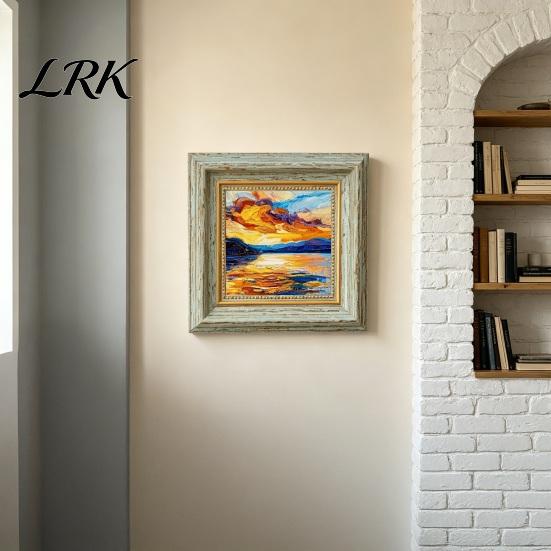 French Photo Frame Square Frame, Art Display Minimalist Empty For Picture for Oil Paintings Posters Home Decor Wide Border