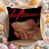 Подушка с принтом Deftones Летняя прохлада Льняная ткань Двусторонняя печать Наволочка Декор для дома Подарок