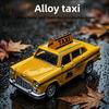 1:36 Металлических Моделей Такси TAXI, С Подтягивающимся Механизмом, Звуком и Светом, Игрушечная Модель Машины