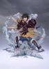 TAMASHII NATIONS Figuarts ZERO ONE PIECE Monkey Bazooka 180 мм окрашенная готовая фигурка D. Luffy-Gear 4-Lion - Приблизительно. АБС и ПВХ