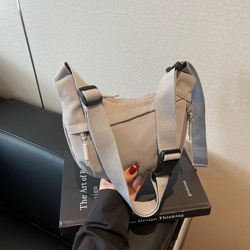 Повседневная сумка-пельмень женская новая легкая сумка-мессенджер для улицы, спортивная наплечная сумка, универсальная сумка для поездок, сумка для мобильного телефона